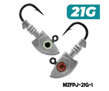 AQUA MARINE - Predator Jighead - 21G (Hook: 32833UN-BN 3/0)